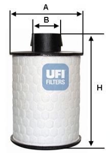 Фильтр топливный UFI (Италия) для DUCATO 250