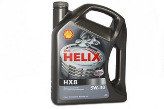 Масло моторное Shell HX8 5w40, за литр для DUCATO 250
