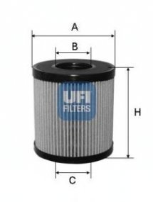 Фильтр масляный UFI (Италия) для BOXER III